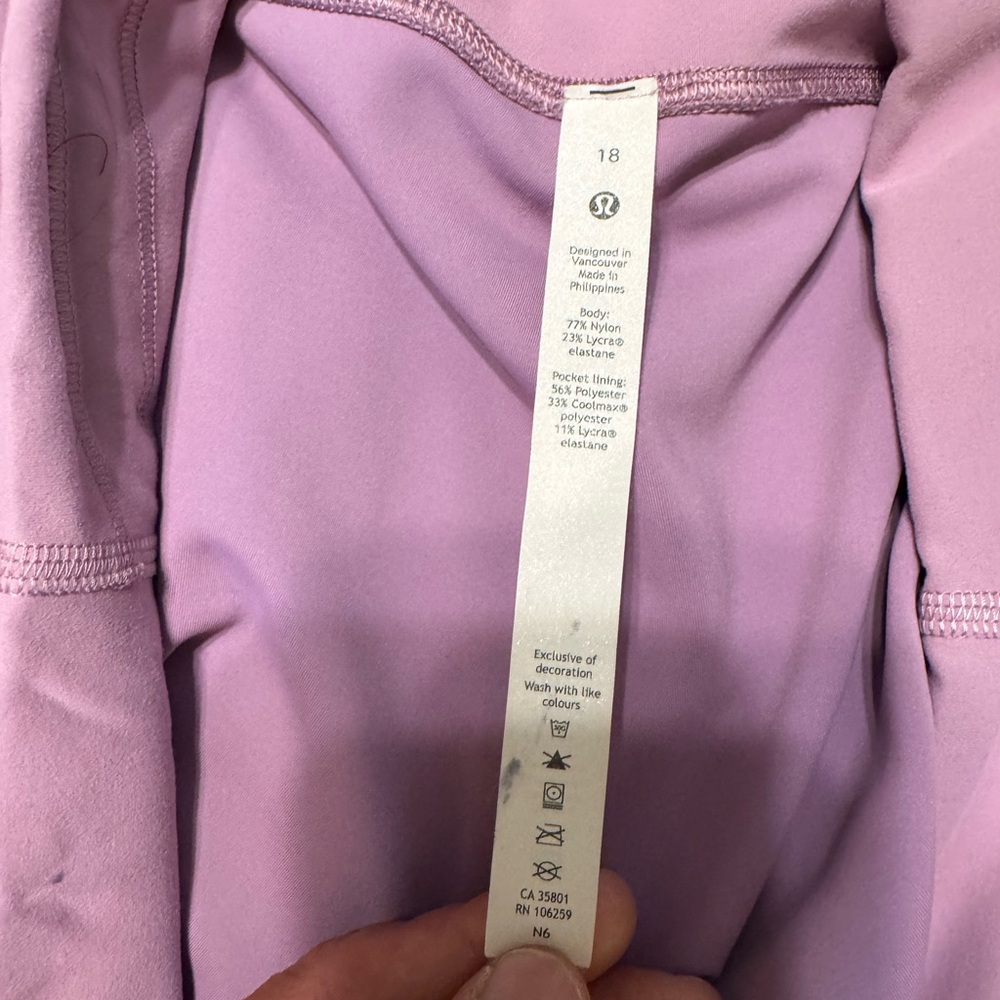 Lululemon Athletica Lavender Capris - Picture 8 of 13